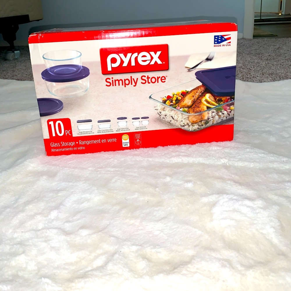 Pyrex 10 pc unopened box